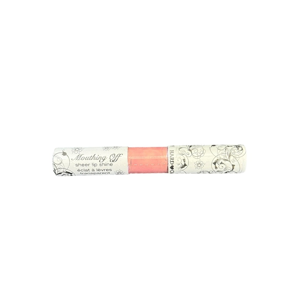 Hard Candy‎ Mouthing Off Lip Shine Women Gossip 2/10$ Pink New Sheer Shimmer Y2K